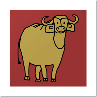 Metal Ox Posters and Art